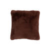 KISSEN CUTIE - Pelz - Braun - Mokka, Fell (45/45cm) - J-Line