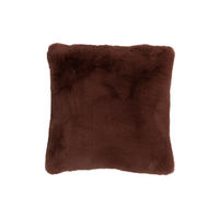 KISSEN CUTIE - Pelz - Braun - Mokka, Fell (45/45cm) - J-Line