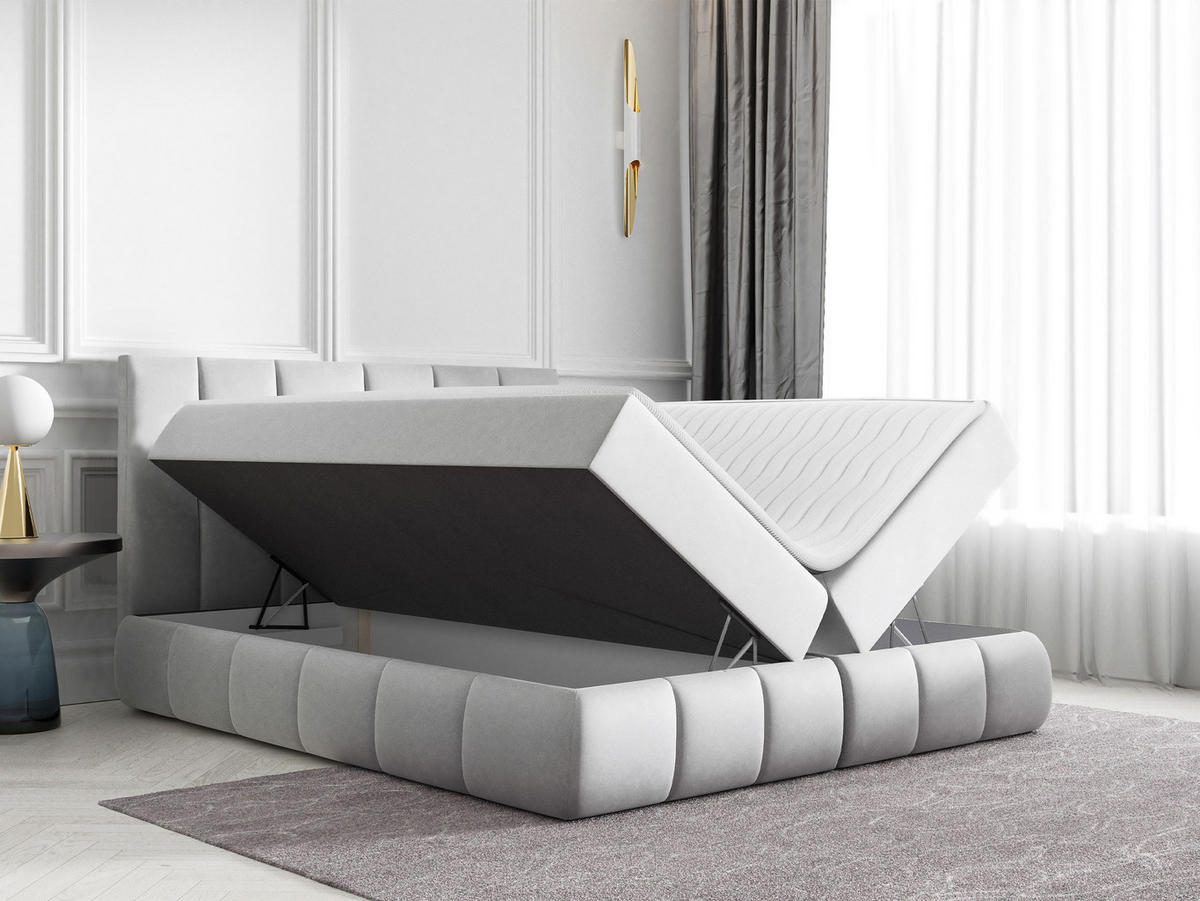 BOXBETT Venezia - Grün, Holz (120/200cm) - MIRJAN24