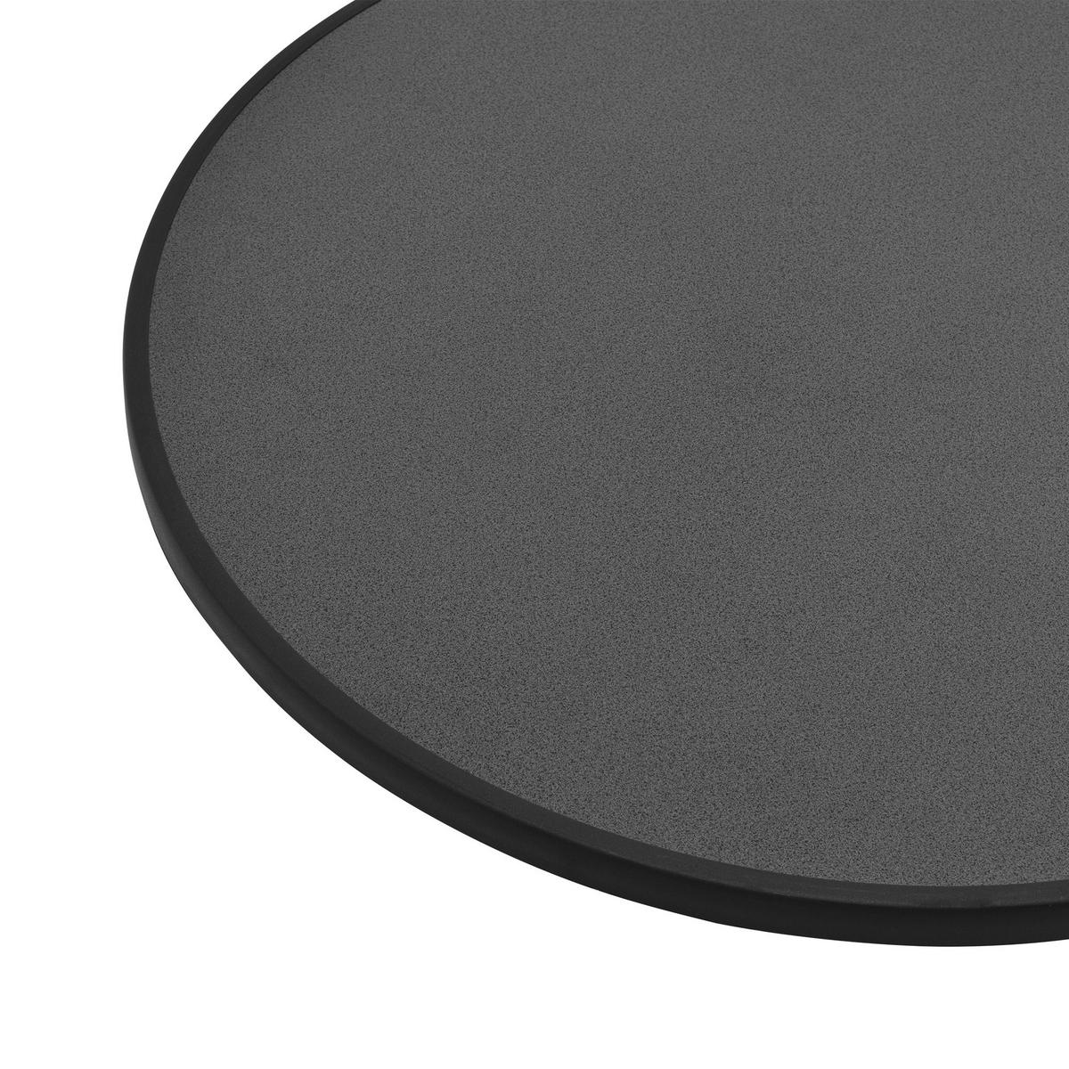 STEHTISCH Bellini - Grau, Metall (60/60/110cm) - Beautissu 