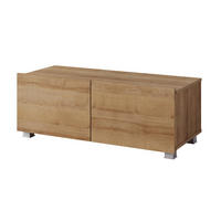 LOWBOARD Cairns-132 - Braun, Holzwerkstoff (100/37/43cm) - Lomado