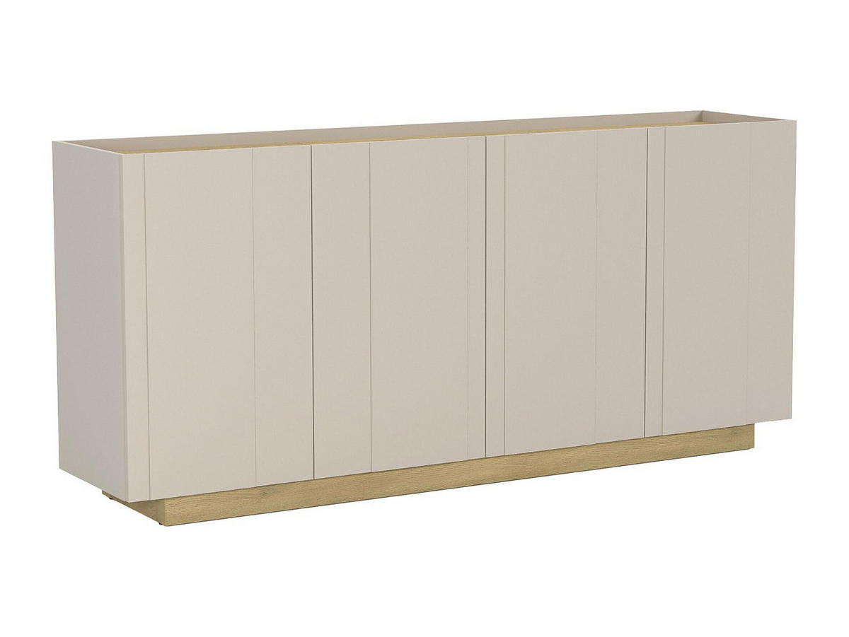 SIDEBOARD - 180 cm x 40 cm - holz - beige, naturfarben hell Anarza - Beige/Naturfarben, Holz (180/82/40cm) - Vente-Unique