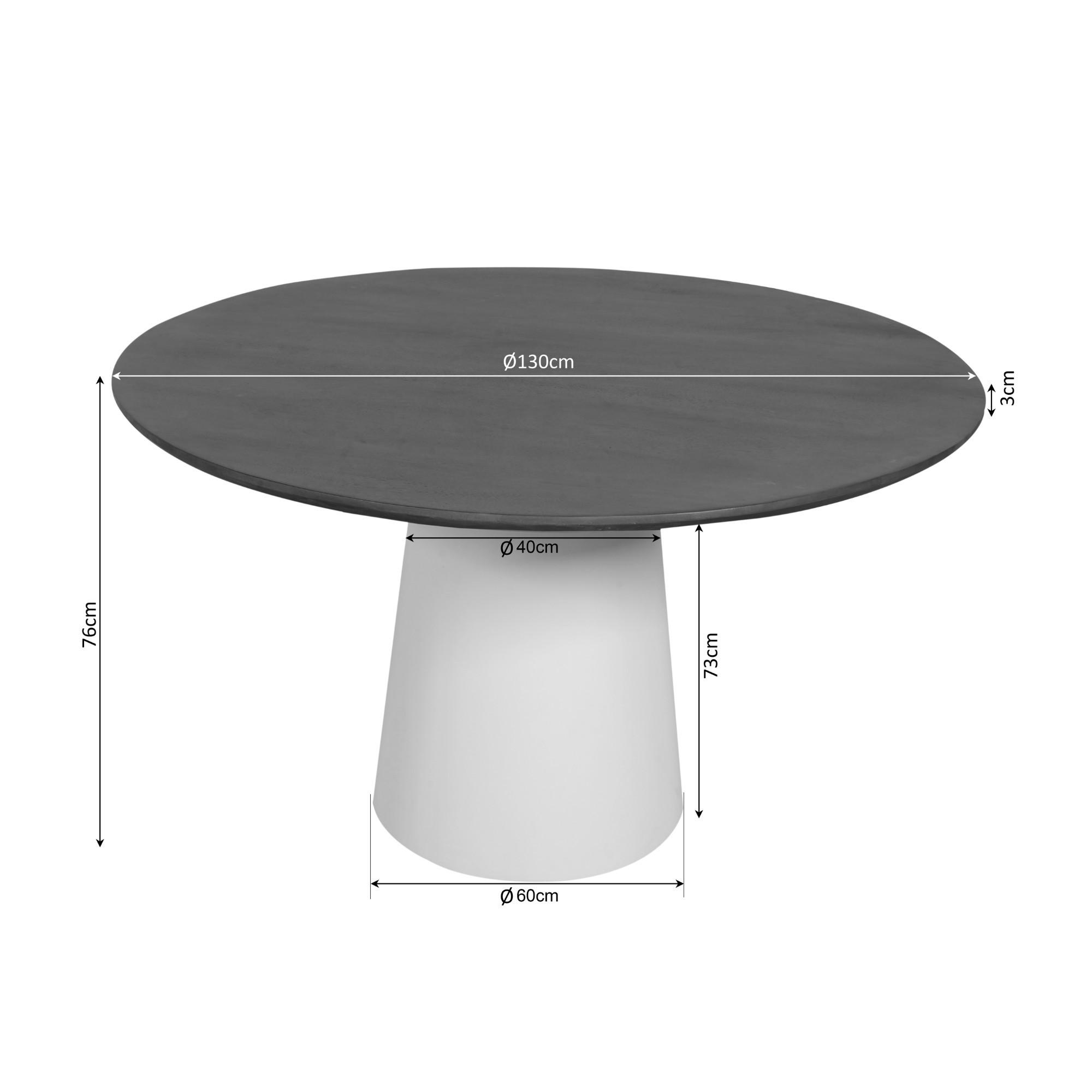 ESSTISCH Madison Braun 130/130/76 cm - Braun, Holz (130/130/76cm) - Starfurn