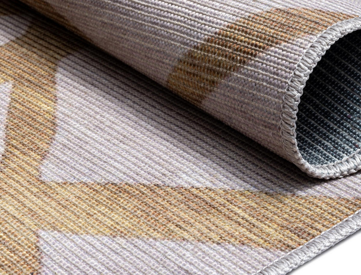 TEPPICH Cove Goldfarben,Silberfarben,Taupe 160/230 cm - Goldfarben, Textil (160/230cm) - My-Rug
