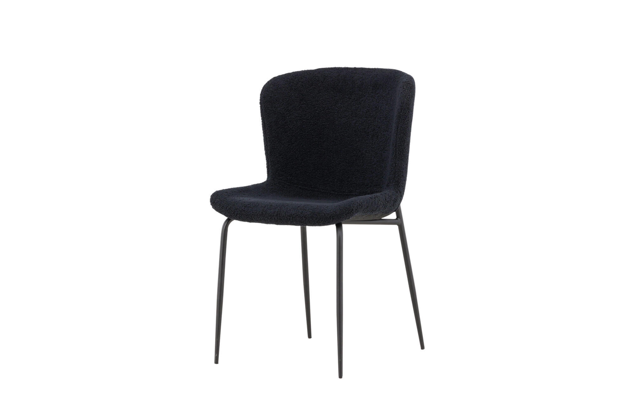 Furnlux Esszimmerstuhl Schwarz 48x80x51 cm