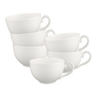 CAPPUCCINOTASSEN White Pearl weiß 310 ml - Weiß, Keramik (0.31L) - Villeroy & Boch