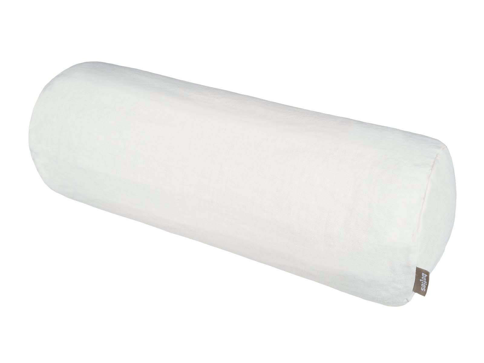 beties Heimtextil Nackenrollenbezug Weiß 15x40 cm