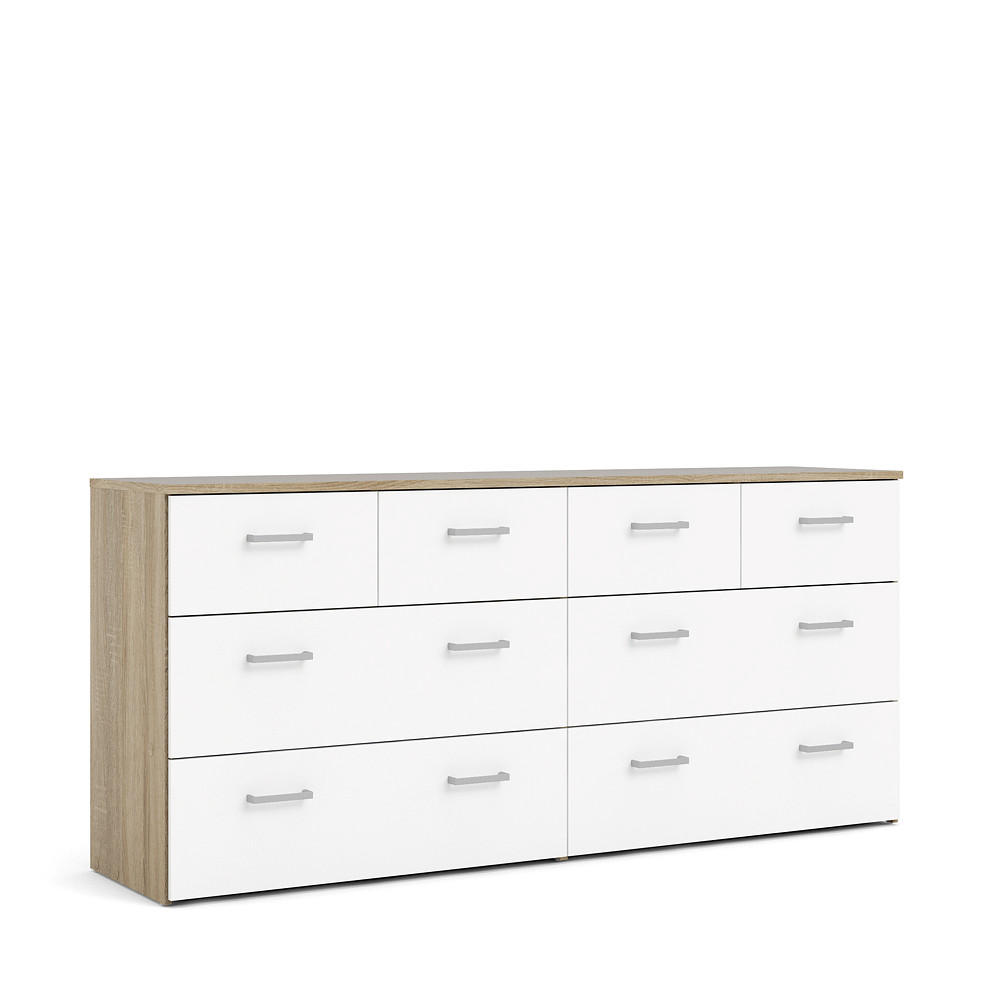 KOMMODE Eiche Dekor - Eiche Wotan, Holzwerkstoff (147/67/36cm) - ebuy24