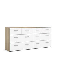 KOMMODE Eiche Dekor - Eiche Wotan, Holzwerkstoff (147/67/36cm) - ebuy24