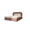 KONTINENTALBETT - Boxspringbett Nest 180x200 - Kupferfarben - Aragon 59 + Aragon 62 + Aragon 3 + Aragon 1 - Kieferfarben/Kupferfarben, Holzwerkstoff/Textil (180/200cm) - Möblo