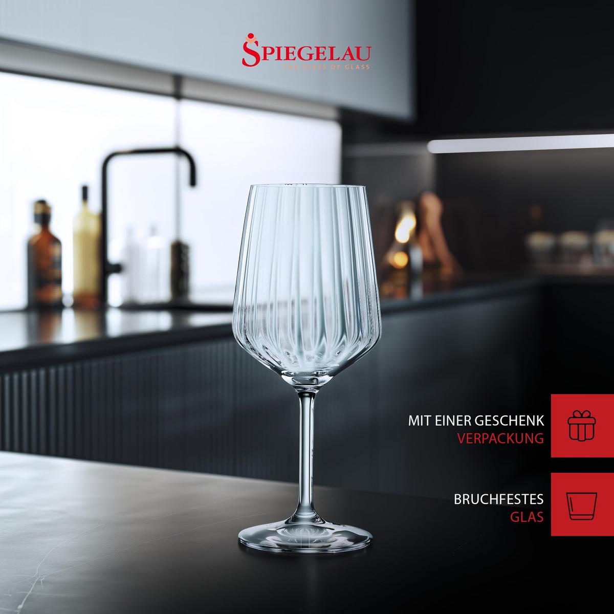 ROTWEINGLÄSER Lifestyle transparent 630 ml 12er Set - Transparent, Glas (0.63L) - Spiegelau