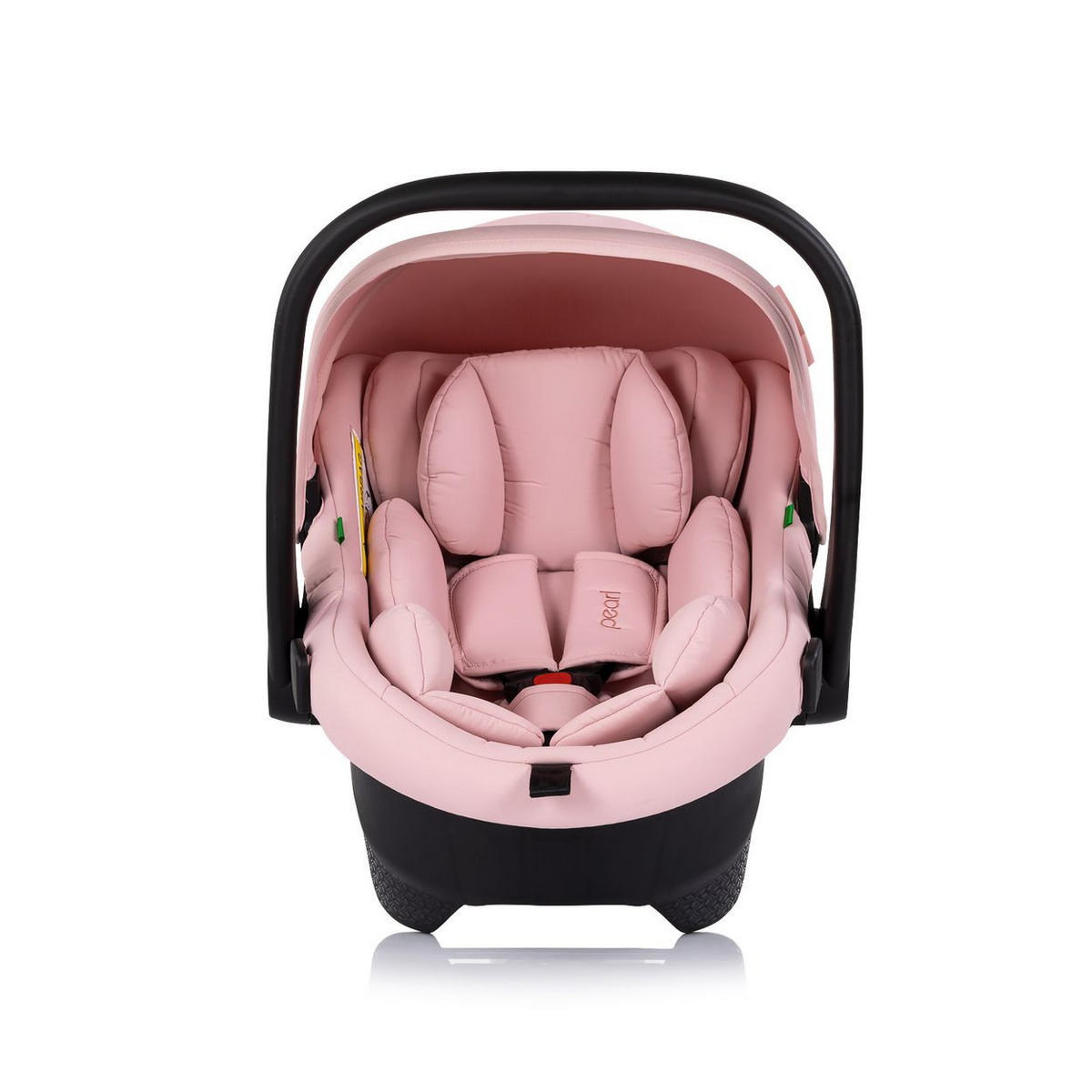 BABYSCHALE Set Isofix Pearl rosa i-Size (40-85cm) Isofix-Basis-Station Adapter - Rosa, Kunststoff (43/56/60cm) - Chipolino