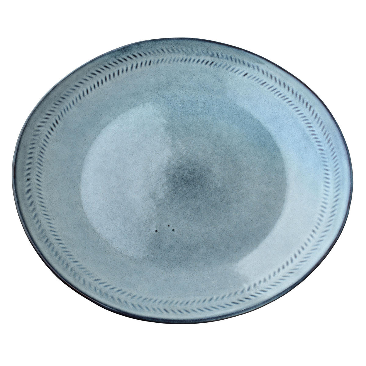 TELLER Basic Nature Blau 27.5x27.5x3 cm Keramik - Blau, Keramik (27.5/27.5/3cm) - Mondex