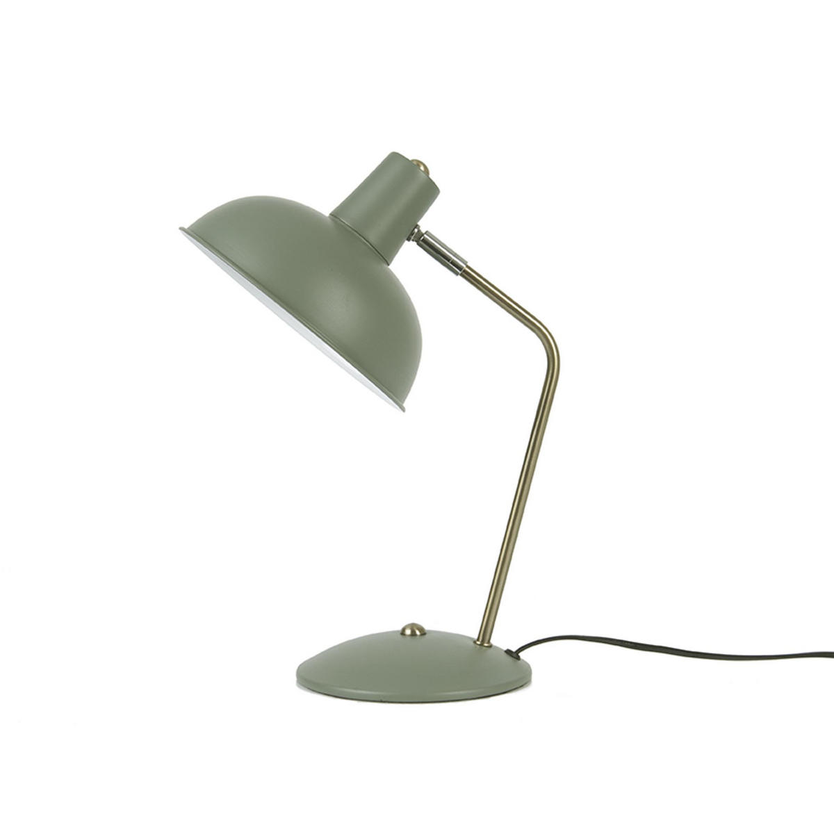 TISCHLAMPE Hood 26/20/38 cm - Grün, Metall (26/20/38cm) - Leitmotiv