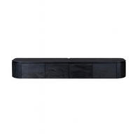 TV-MÖBEL Excellent Schwarz 35/200/45 cm - Schwarz, Holz (200/45/35cm) - Starfurn