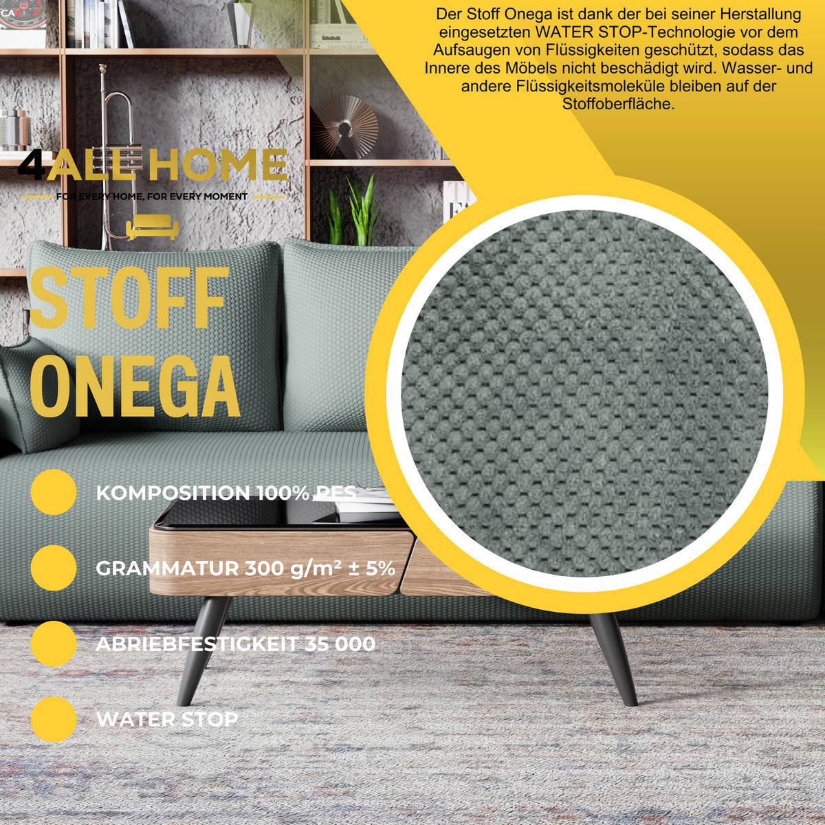 SOFA Bubi mit Bettkasten und Schlaffunktion, Cordstoff - Grau, Holzwerkstoff (242/85/95cm)