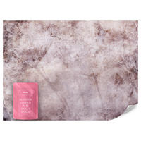 FOTOTAPETE Löwenzahnsamen Beton Retro Abstraktion 200x140 - Violett/Rosa, Papier (200/140cm) - Muralo