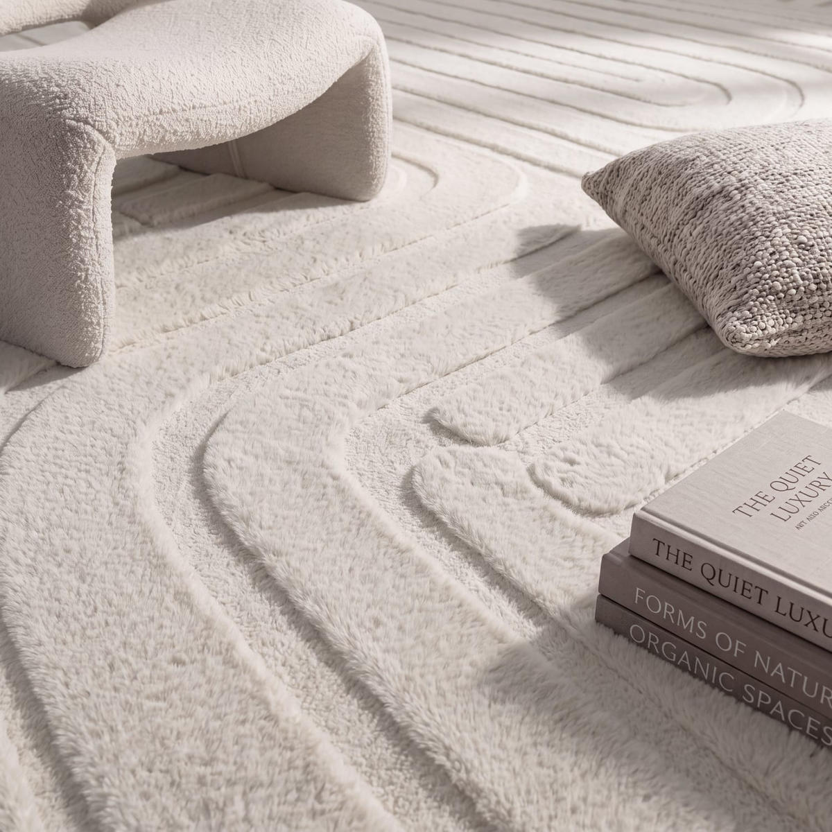 KURZFLORTEPPICH 200/280 cm Lelystad 528 - Creme, Kunststoff (200/280cm) - Paco Home
