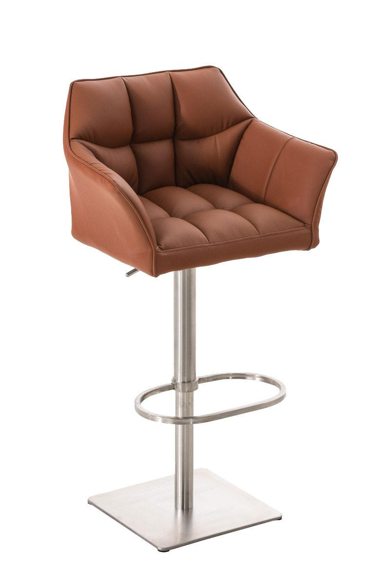furnicato Barhocker Hellbraun 64x88x45 cm