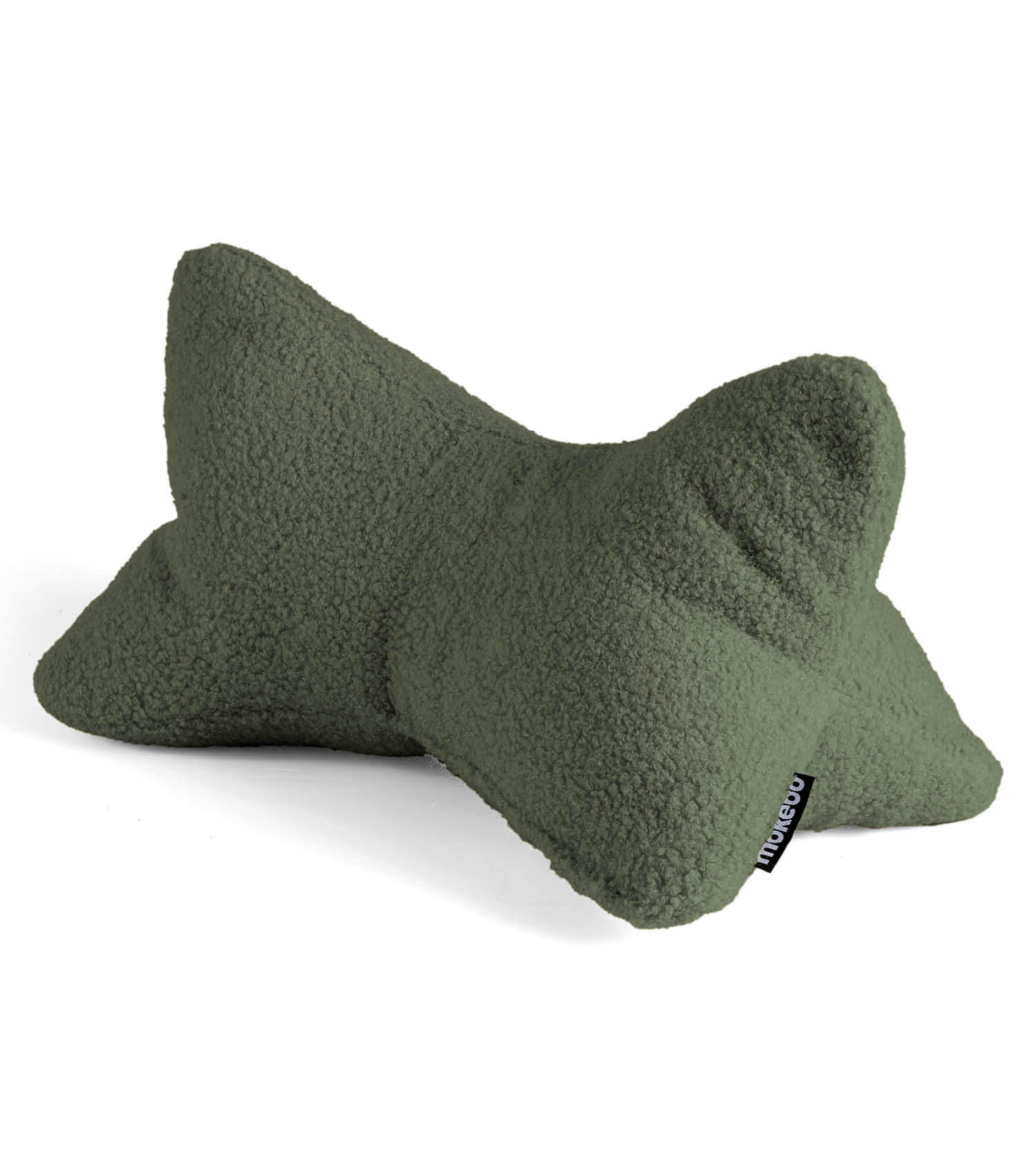 NACKENKISSEN Der Leseknochen - Grün, Textil (42/22cm) - Mokebo