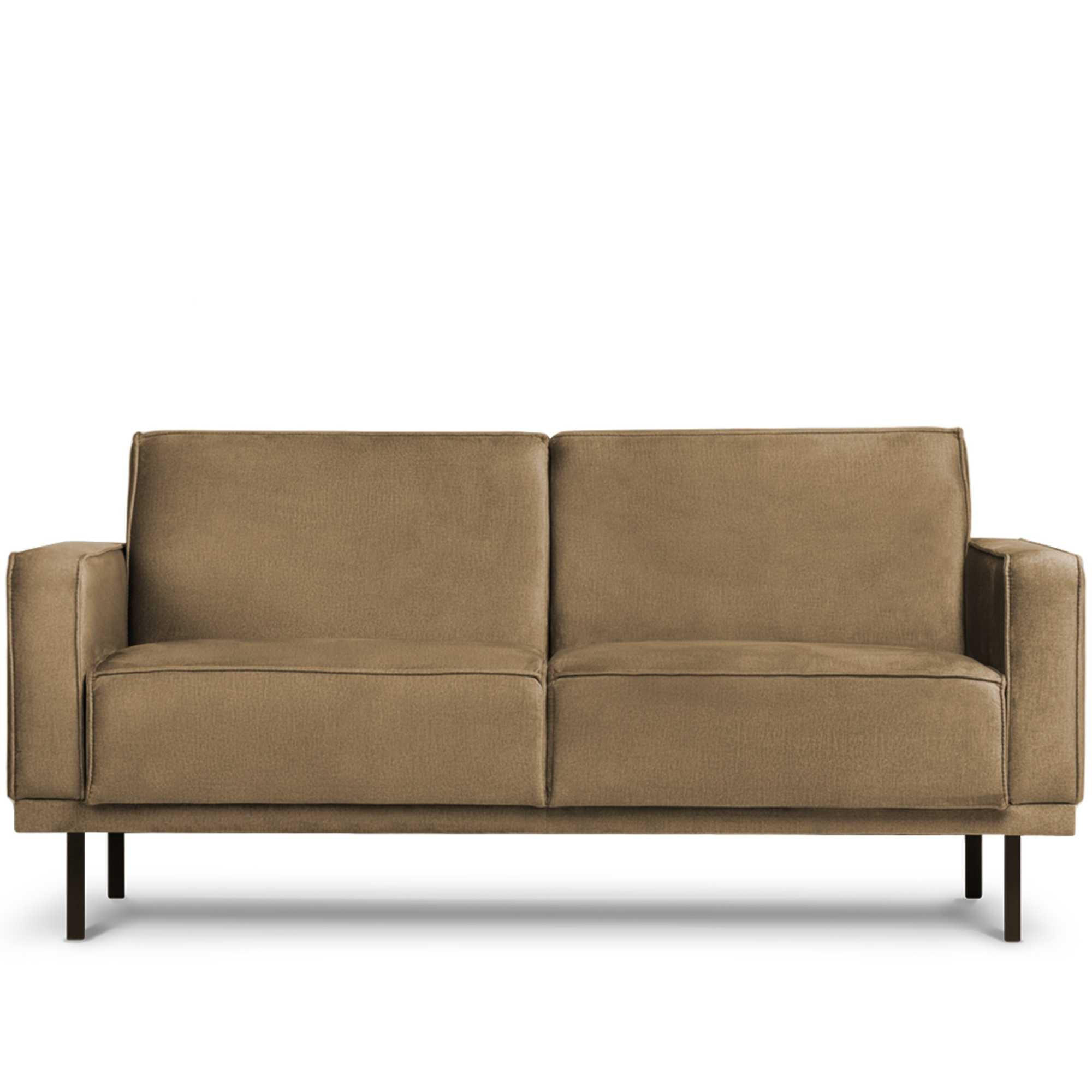 EINZELSOFA BARO 2-Sitzer,Beige - Beige, Holz/Textil (150/71/81cm) - KONSIMO®