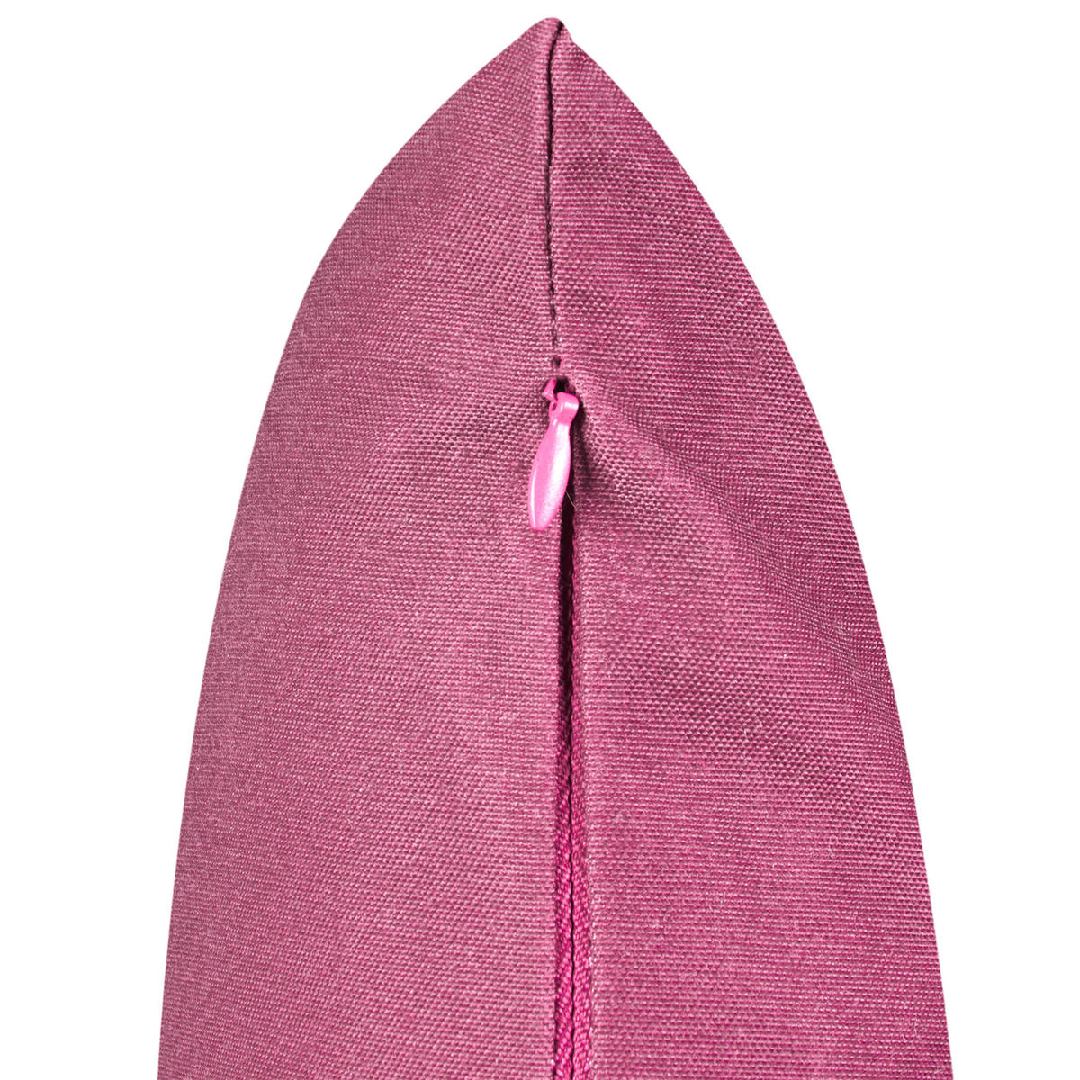 GARTENKISSEN 3er-Set Purpur 50/30 cm Mirage - Pink/Violett, Textil (45/10/45cm) - Beliani