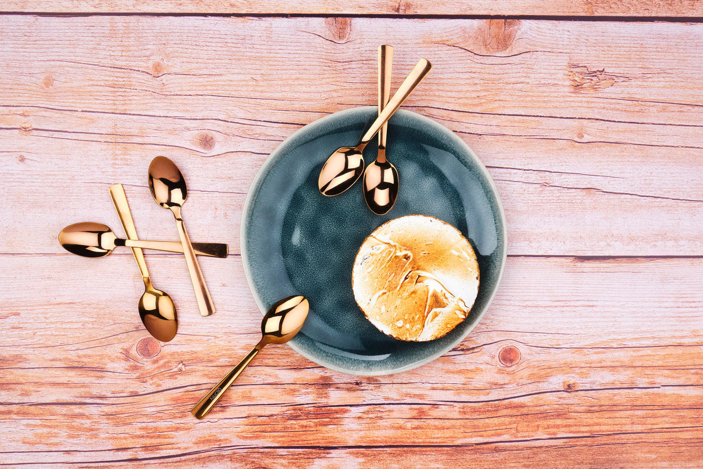 LÖFFEL 6er-Set Telmo - Kupfer - Kupferfarben, Metall - Björn