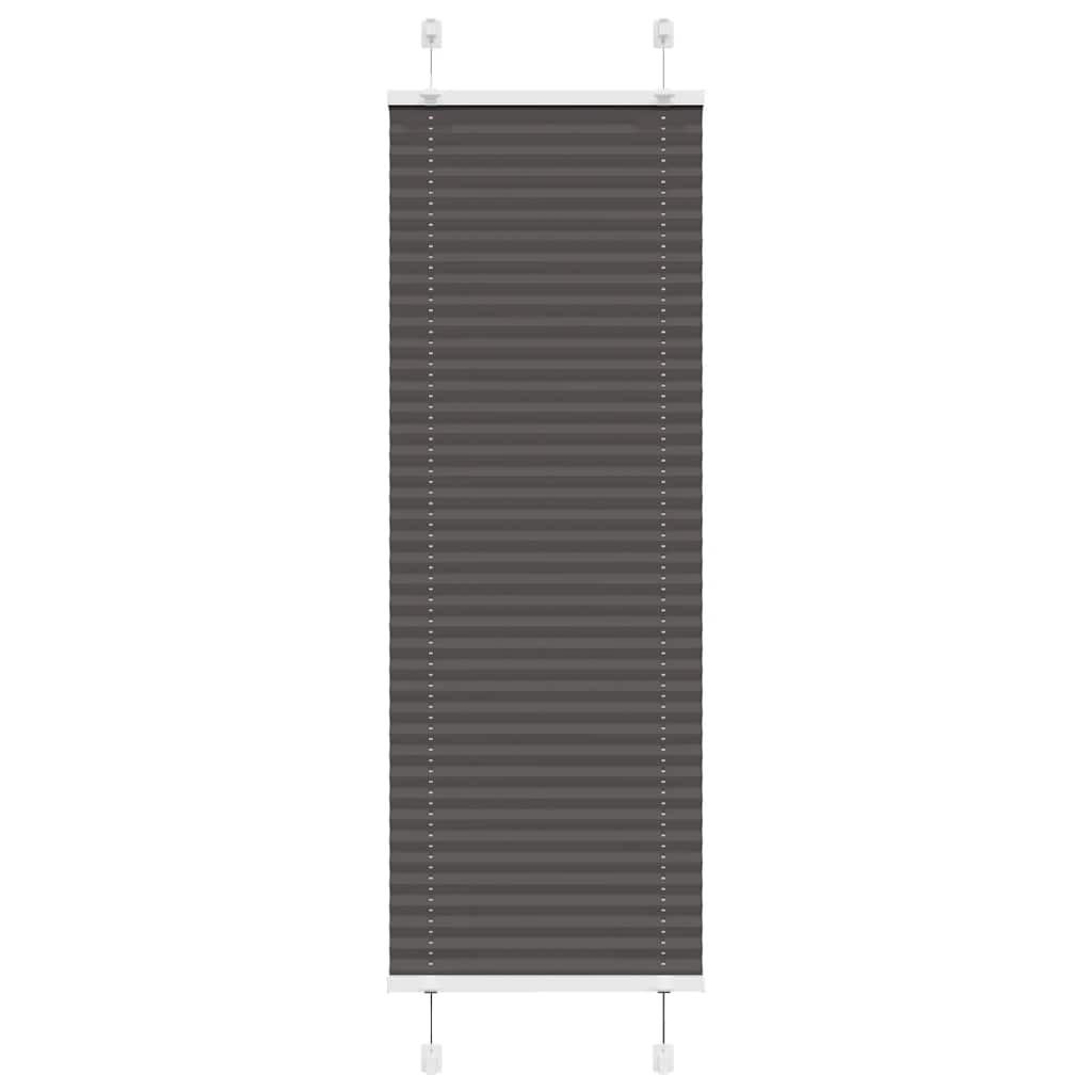 vidaXL Plissee Schwarz 40x150 cm