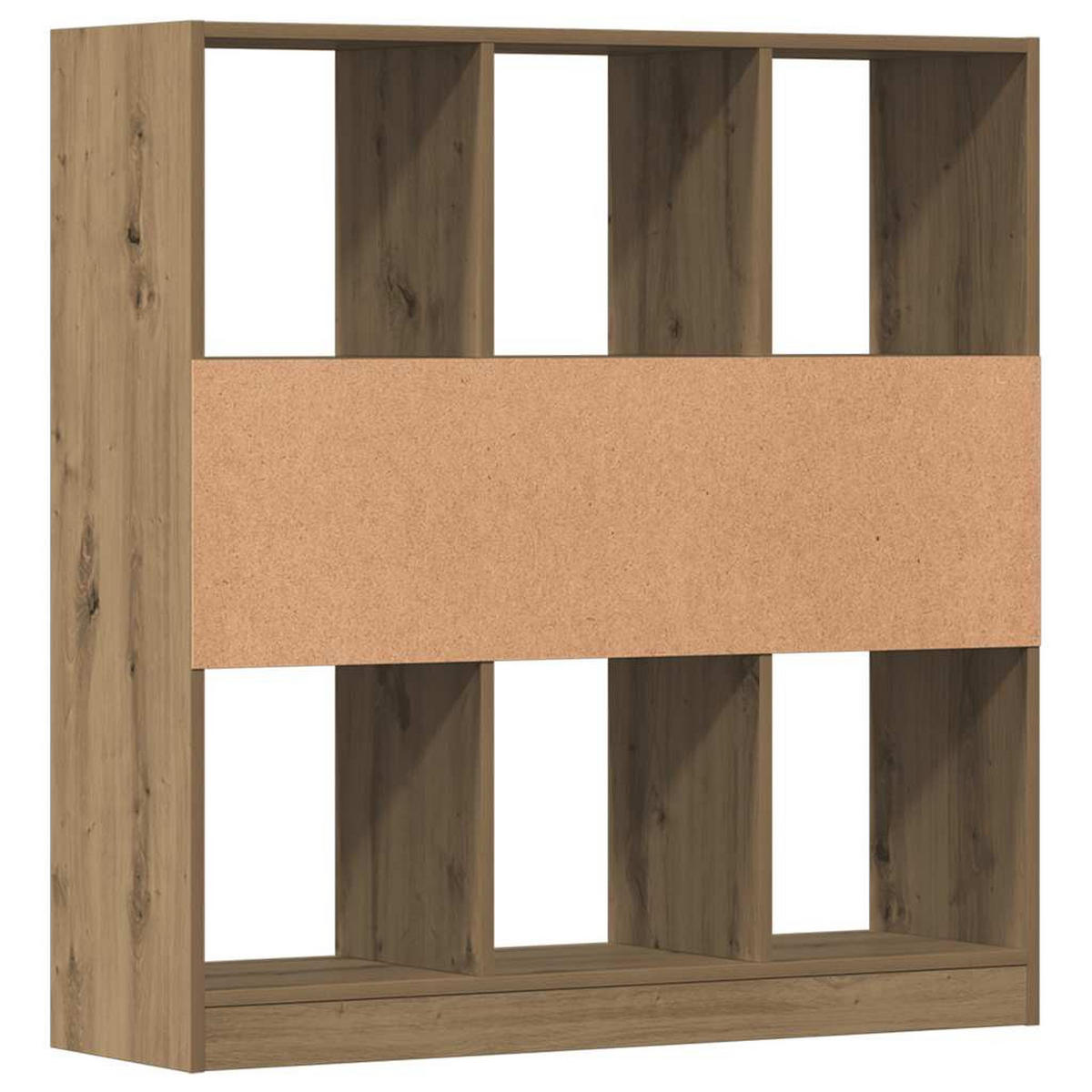 BÜCHERREGAL Artisan-Eiche 97,5/29,5/100 Cm Holzwerkstoff - Braun, Holzwerkstoff (29.5/100/97.5cm) - vidaXL