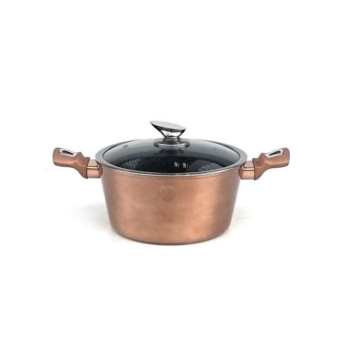 TOPF Gold 28/28/12.5 cm BH1516N - Goldfarben, Metall (28cm) - Berlinger Haus