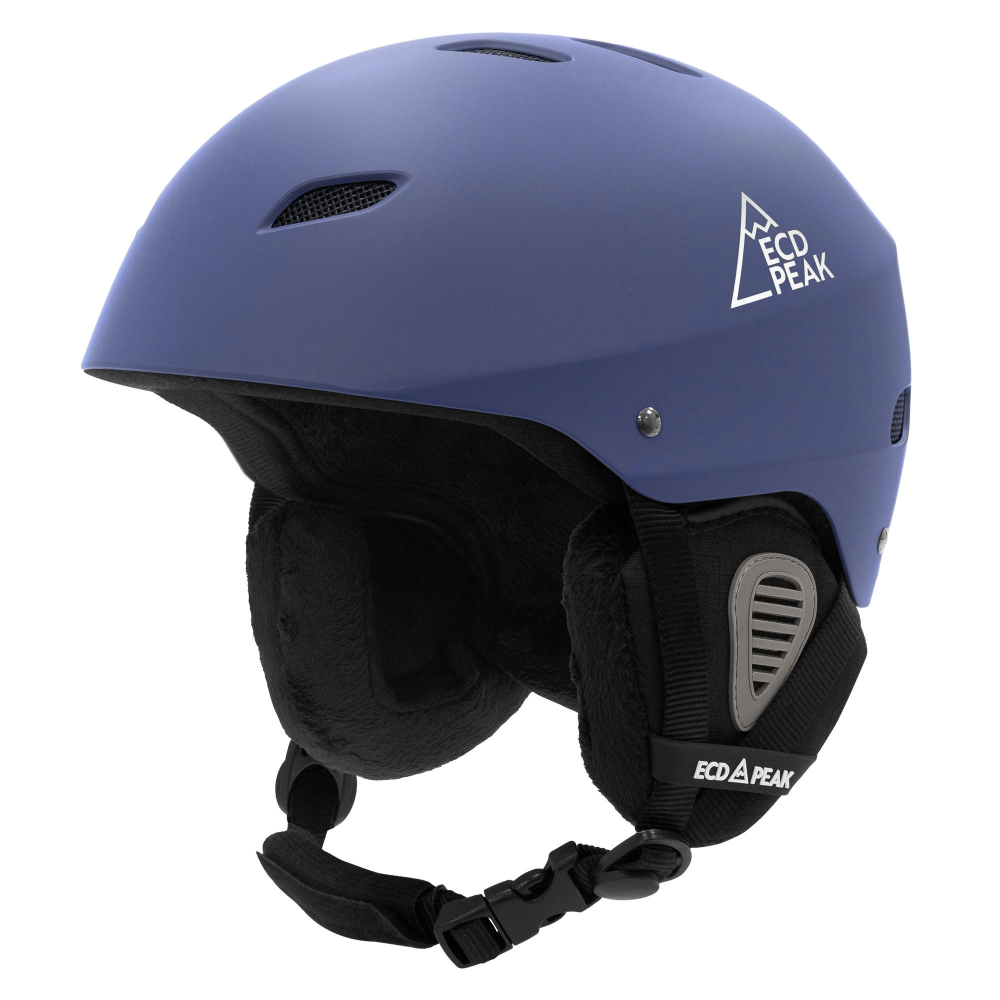 ECD-Germany LYŽAŘSKÁ PŘILBA pro muže a ženy, robustní snowboardová přilba, modrá, velikost S, 51–54 cm