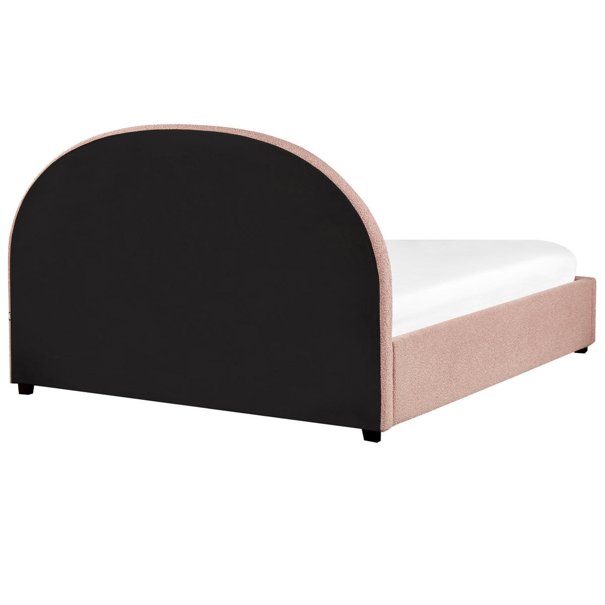 BETT mit Stauraum 160x200 cm Rosa Vaucluse - Pink, Textil (160/200cm) - Beliani