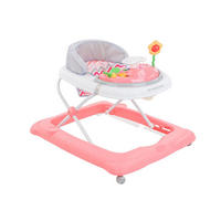 LAUFLERNHILFE Misty rosa pink klappbar, 3-fach höhenverstellbar, Spielcenter - Rosa, Kunststoff (60/50/60cm) - Kikka boo