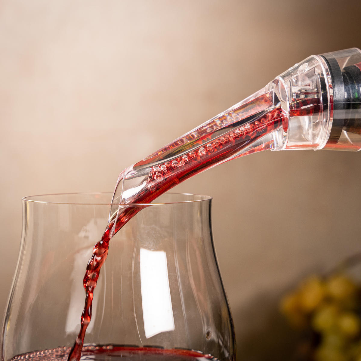 WEIN-AUSGIESSER, transparent - Transparent, Kunststoff (4/34.5/4cm) - bremermann