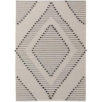 BAUMWOLLTEPPICH Bo Ivory 160x230 cm - Creme, Textil (160/230cm) - benuta Pop