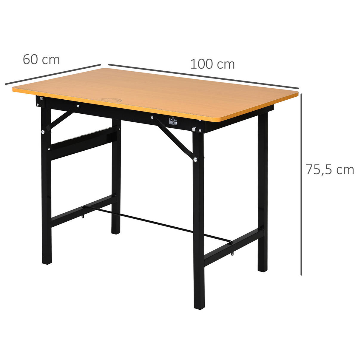 WERKBANK DE-18481 Gelb - Gelb, Holzwerkstoff (60/75.5/100cm) - ComfortXL