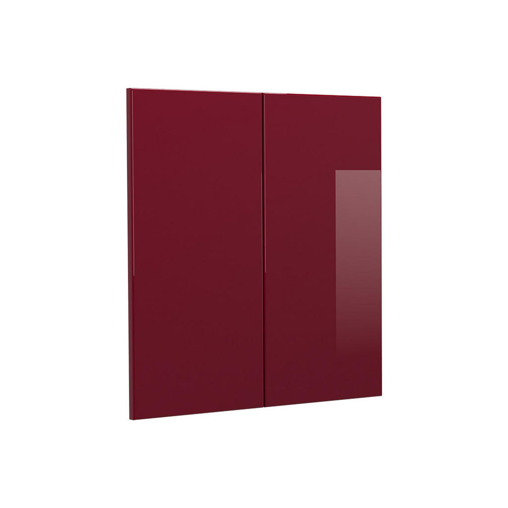 Vicco KUCHYŇSKÁ DVÍŘKA R-Line Červená vysoký lesk 59.2 x 59 cm nábytková čela pro závěsnou skříňku