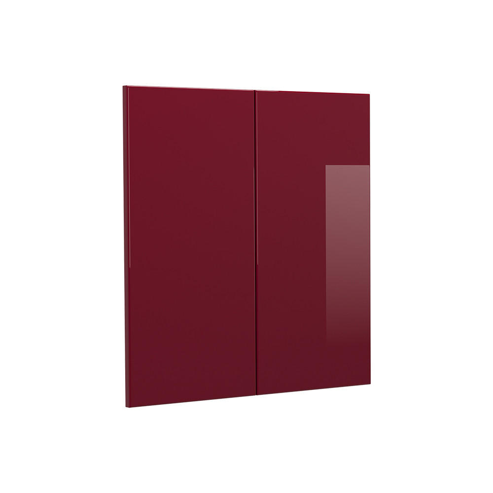 KUCHYŇSKÁ DVÍŘKA R-Line Červená vysoký lesk - červená, kompozitní dřevo (59.2/59/1.6cm) - Vicco