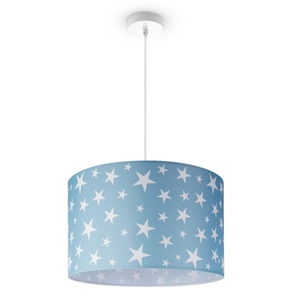 PENDELLEUCHTE Hugo Pd1 Cap 315 - Weiß, Metall (45.5/45.5/27cm) - Paco Home