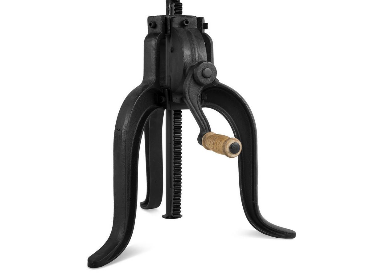 COUCHTISCH Crank Mangoholz Durchmesser 45 cm Natur - Naturfarben, Holz (45/45/50cm)