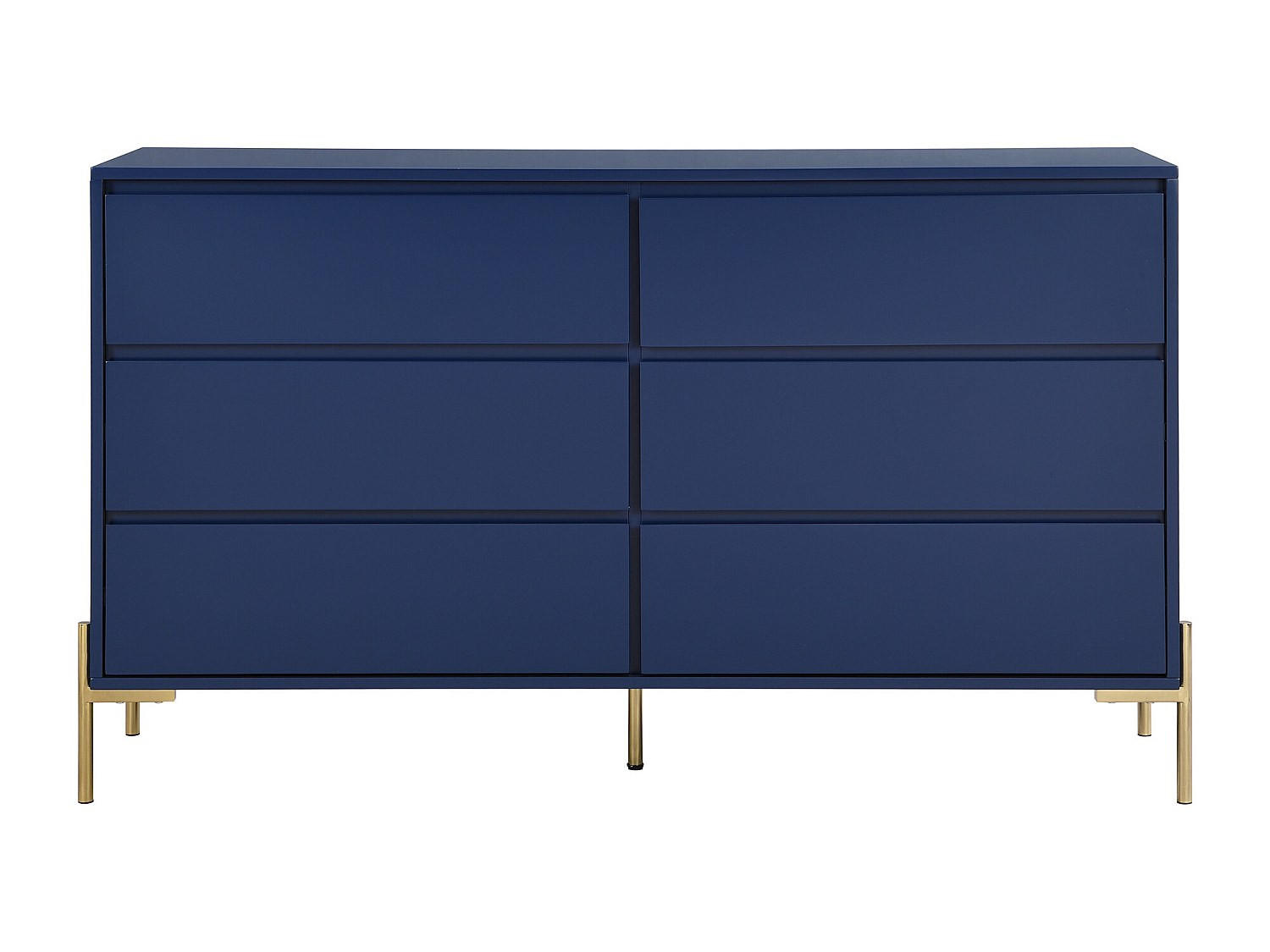 Vente-Unique Kommode Blau 140x82x40 cm