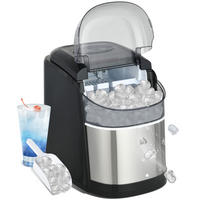 EISMASCHINE DE-17474 9 Würfel in 6-12 Min., 12 kg/24h - Schwarz, Kunststoff (35.3/33/24.2cm) - ComfortXL