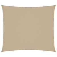 SONNENSEGEL Oxford-Gewebe Rechteckig 2,5x3 m Beige - Beige, Textil (300/250cm) - furnicato