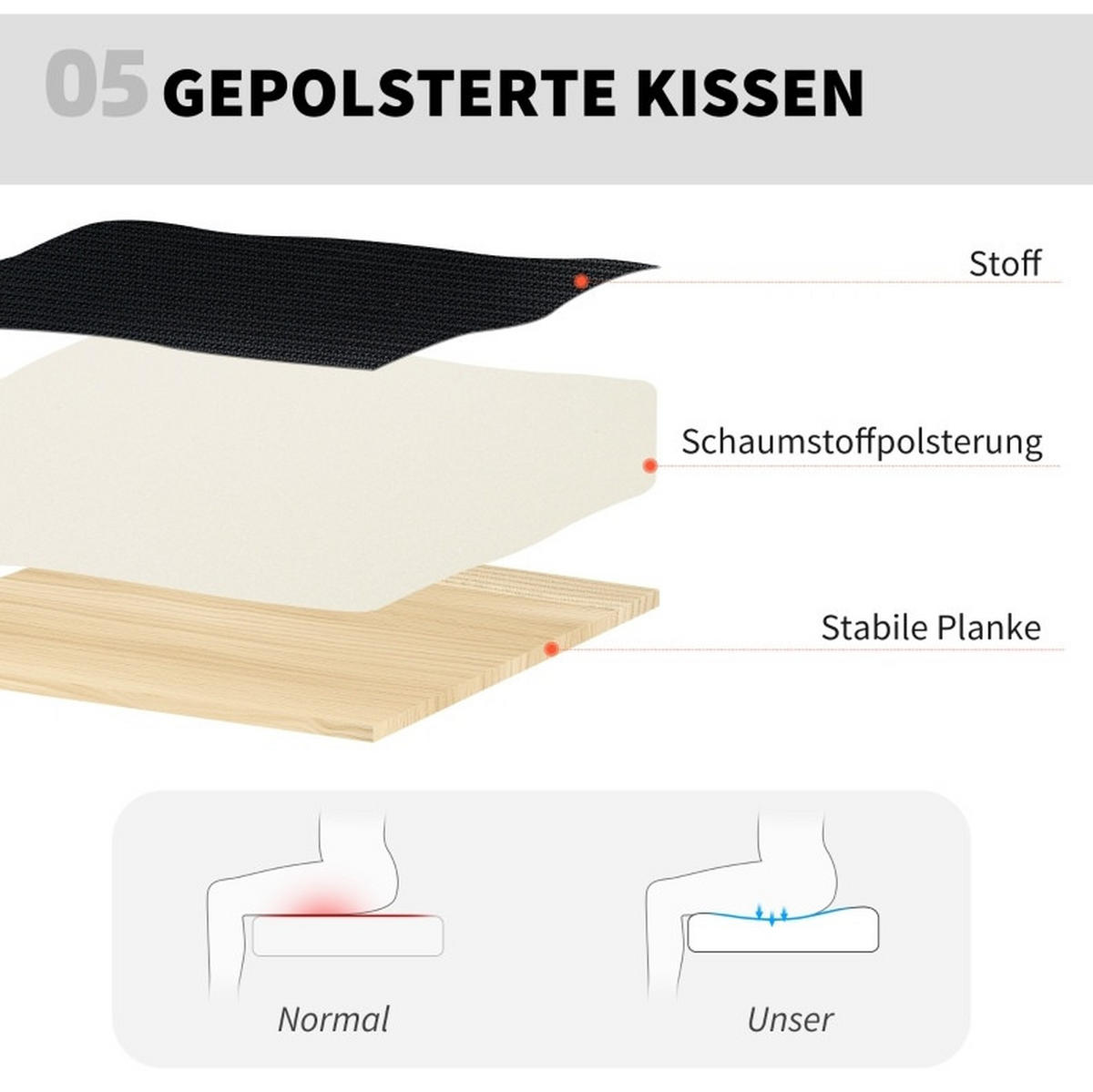 BÜROSTUHL höhenverstellbar 59 x 62 x 99-119 cm Schwarz - Schwarz, Kunststoff (59/119/62cm) - Meubliv