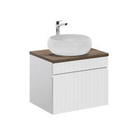 UMIVAONIK 60cm Zelie Bijeli - bijela, drvni materijal (60/48/46cm) - Petits-meubles