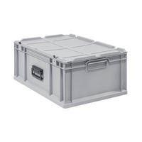 EUROBOX Nextgen Portable 235x 40x60cm 44 Liter - Grau, Kunststoff (40/23.5/60cm) - PROREGAL