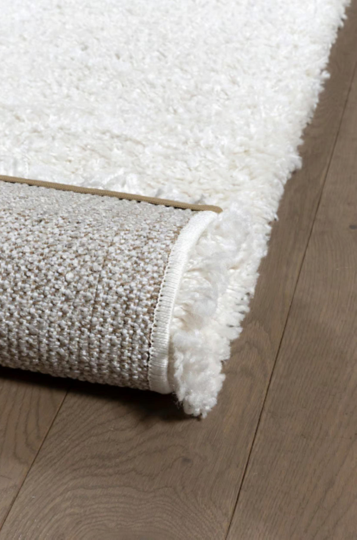 TEPPICH dichter Flor ROCAS Weiß 200x290 cm - Weiß, Textil (200/290cm) - Novatrend