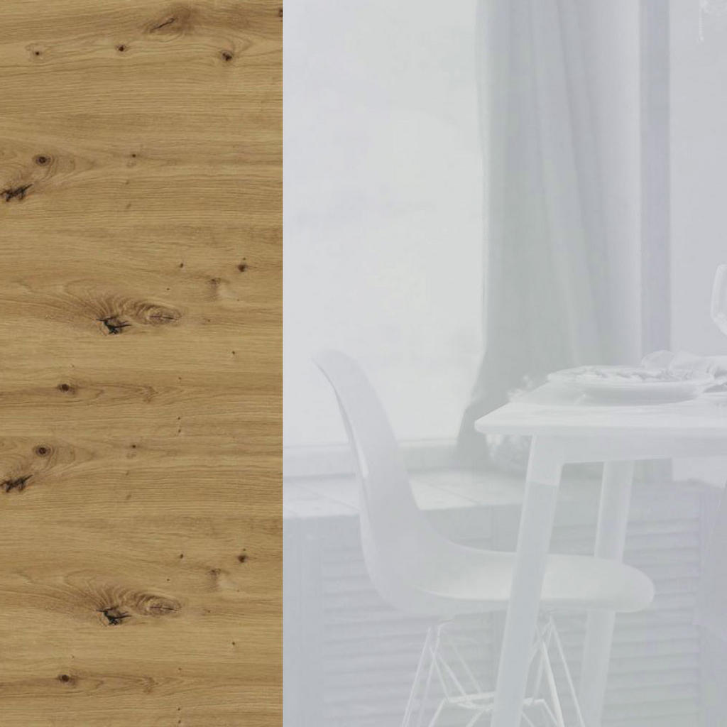 Thumbnail - Feldmann-Wohnen Küchenunterschrank, Grau, Eiche Artisan, Holz, 40x82x50 cm, Küchen, Küchenmöbel, Küchenschränke, Küchenu...