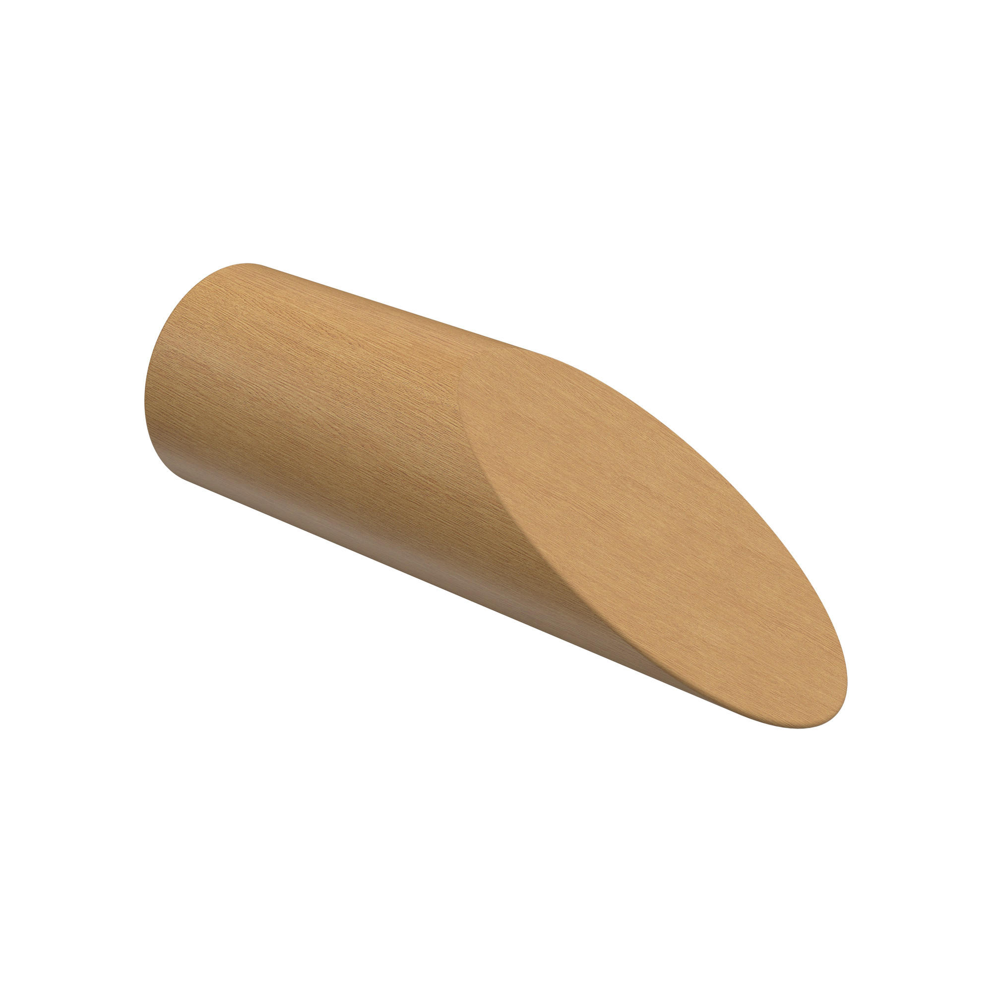 ENDSTÜCKE FÜR GARDINENSTANGEN 16 mm Ø, Franca Buche, Packung 2 Stück - Buchefarben, Holz (7.8/2.6/2.6cm) - INTERDECO