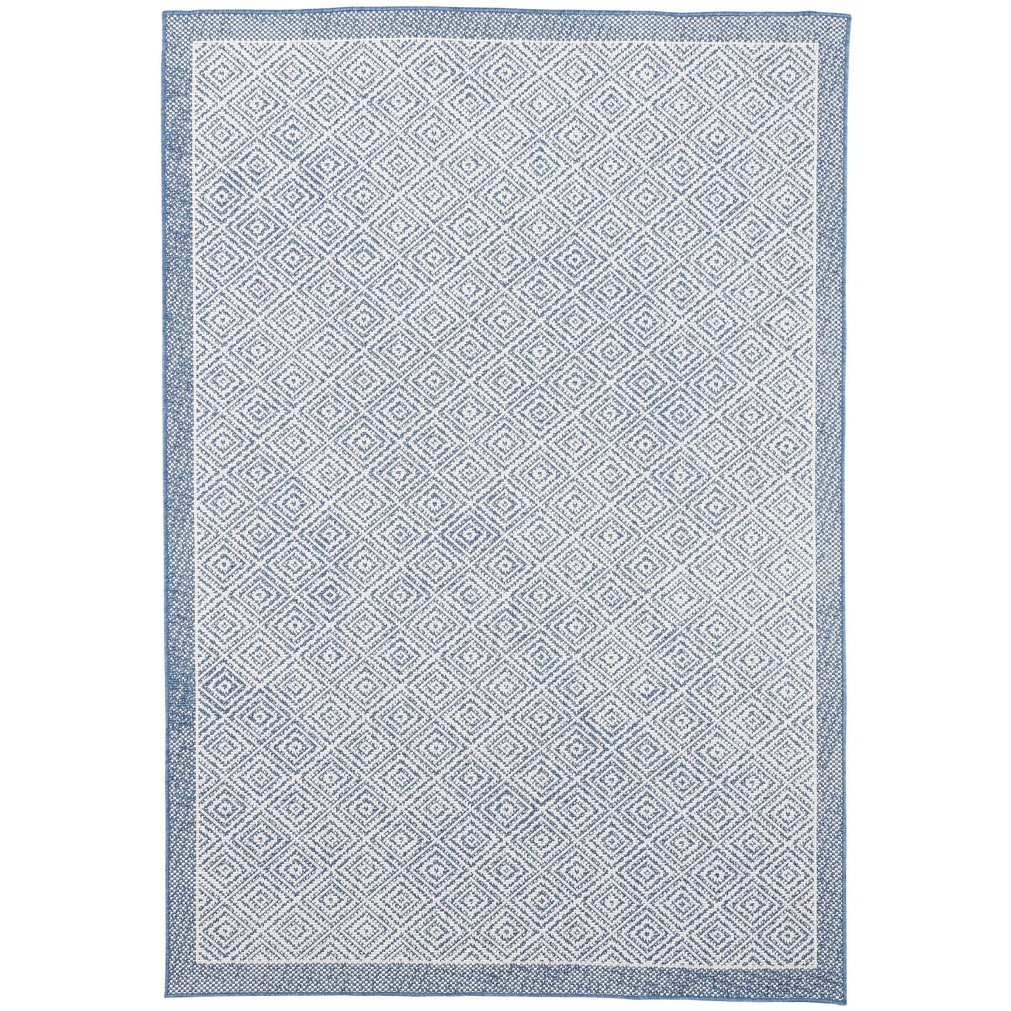 IN & OUTDOOR TEPPICH HAMPTON MELIERT - Blau, Textil (80/150cm) - Pergamon